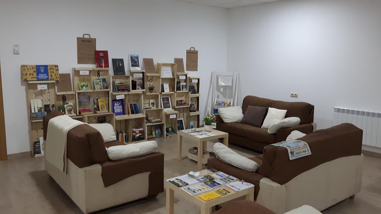 Albergue O Trisquel O Pedrouzo Bagian luar foto
