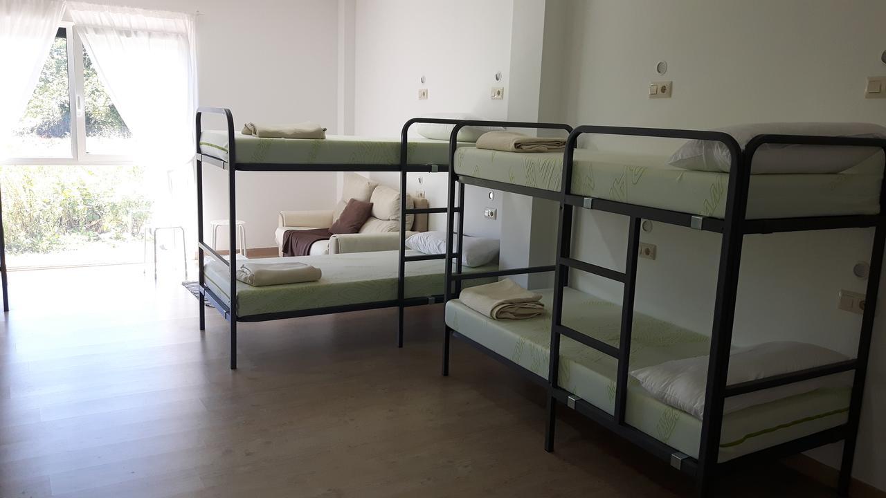 Albergue O Trisquel O Pedrouzo Bagian luar foto