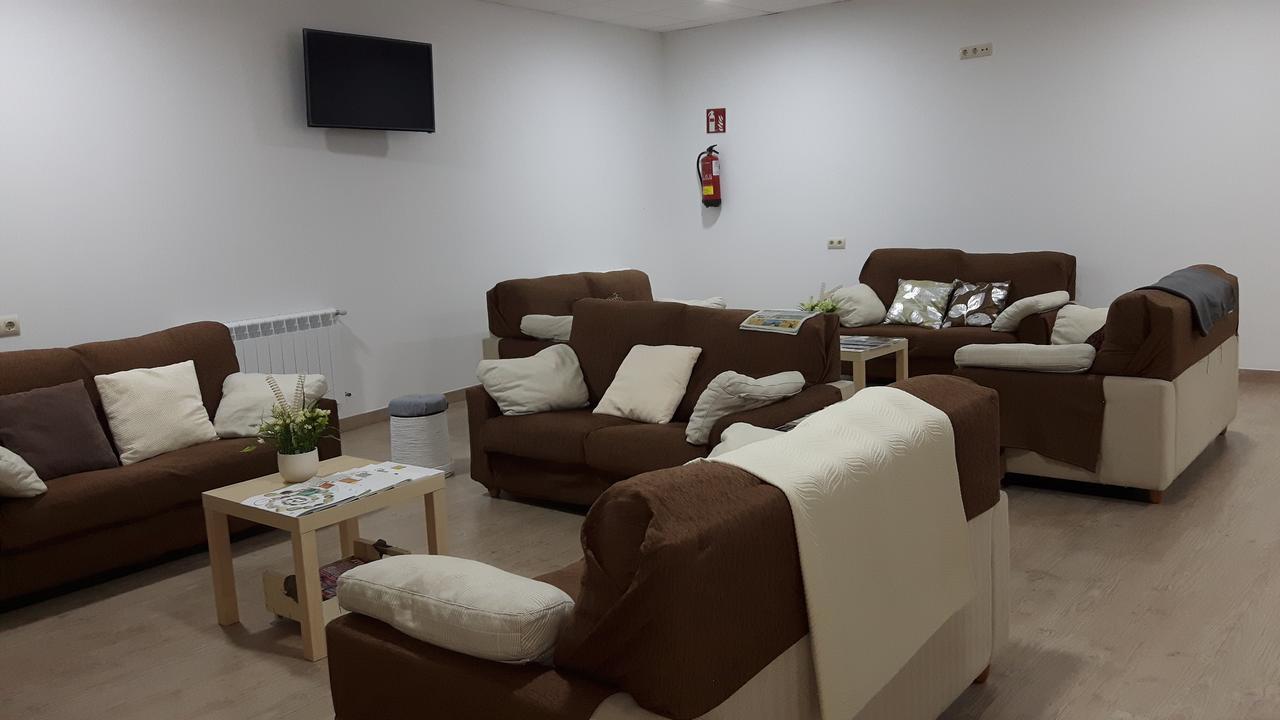Albergue O Trisquel O Pedrouzo Bagian luar foto